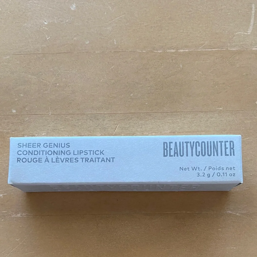 BEAUTYCOUNTER Sheer Genius Conditioning Lipstick In Terra Clean Beauty High End